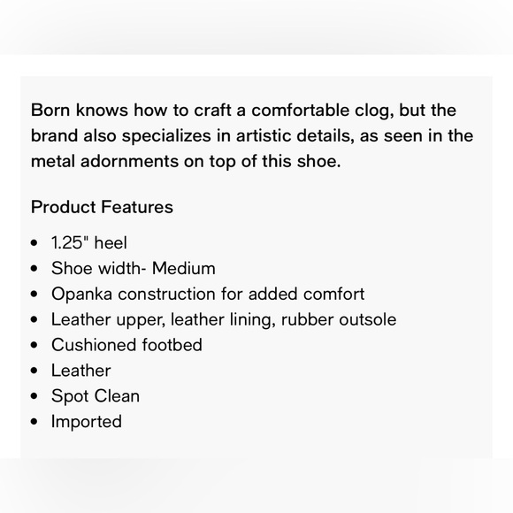 BORN Talquin SZ 9M Black Leather Mules Clogs Whipstitch Strap Buckle Detail - Picture 8 of 8